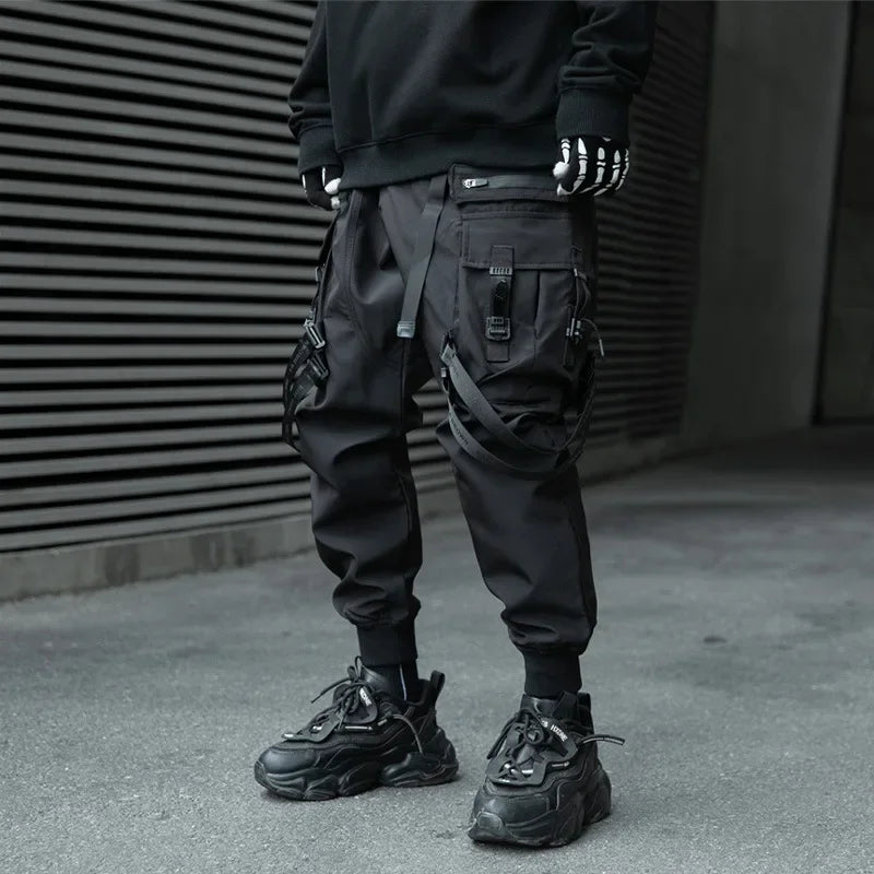 Pantalones Cargo Tácticos Techwear Hombre