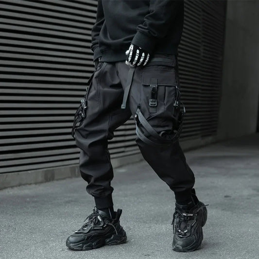 Pantalones Cargo Tácticos Techwear Hombre